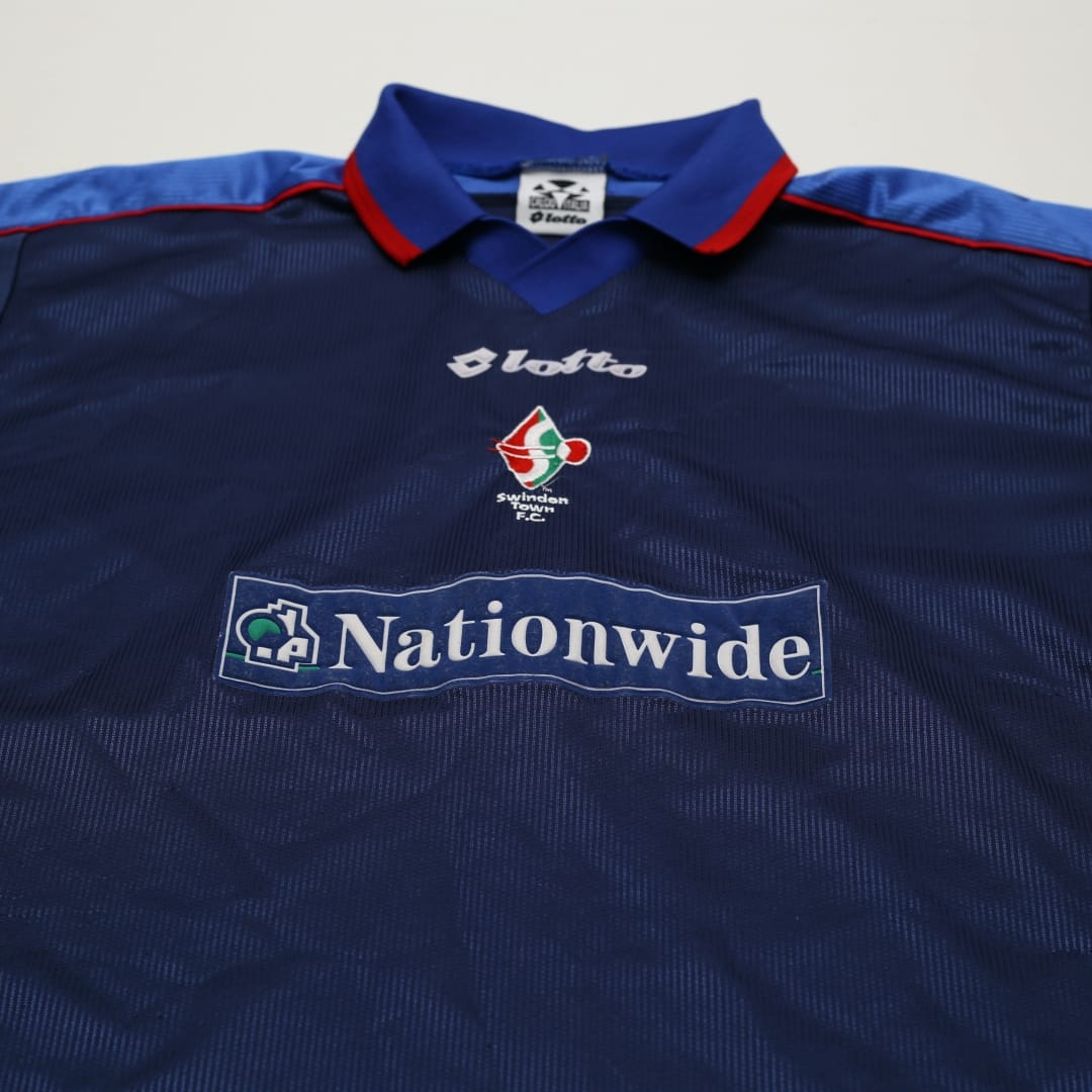 1999/00 Swindon Town Vintage Lotto Away Football Shirt (XL)