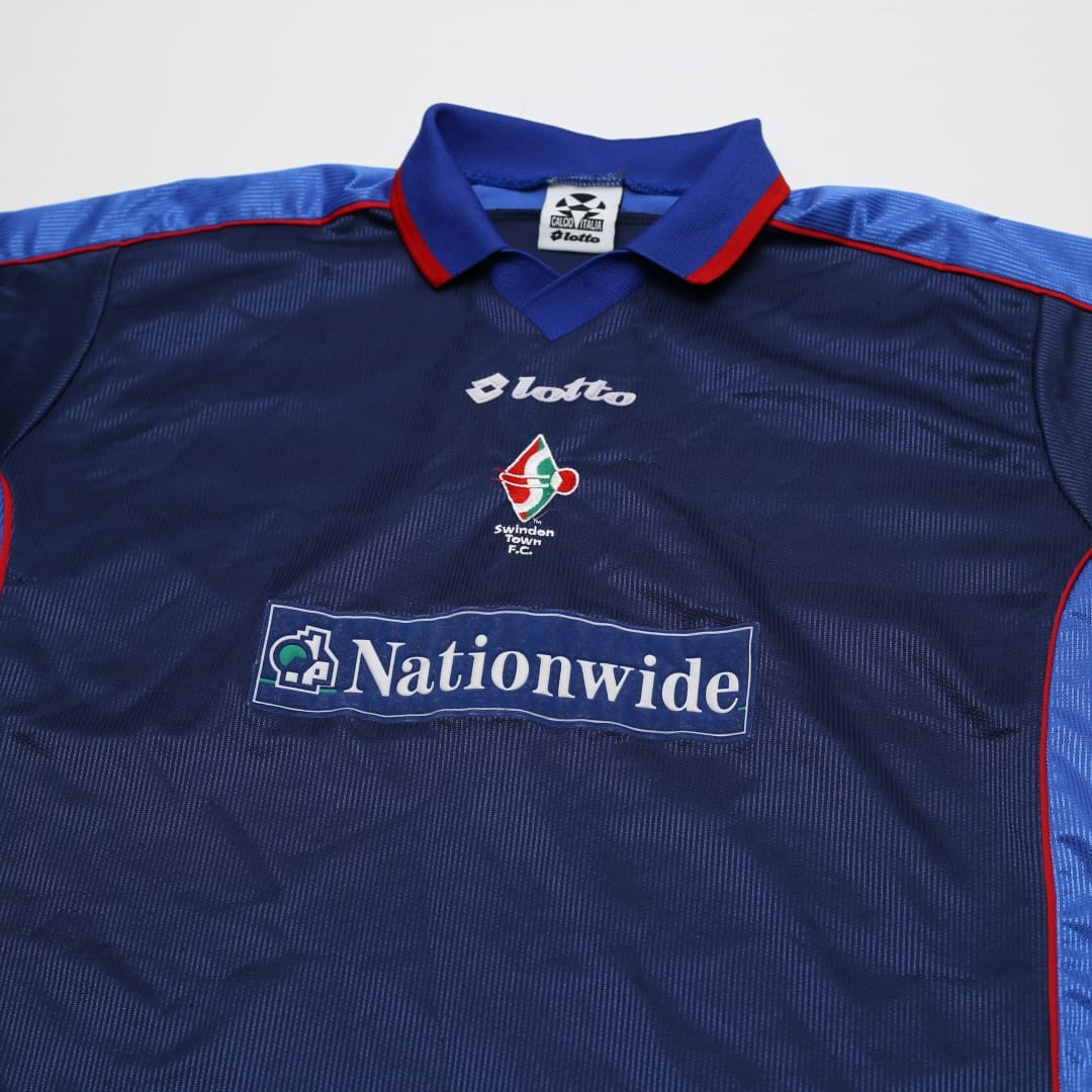 1999/00 Swindon Town Vintage Lotto Away Football Shirt (XL)