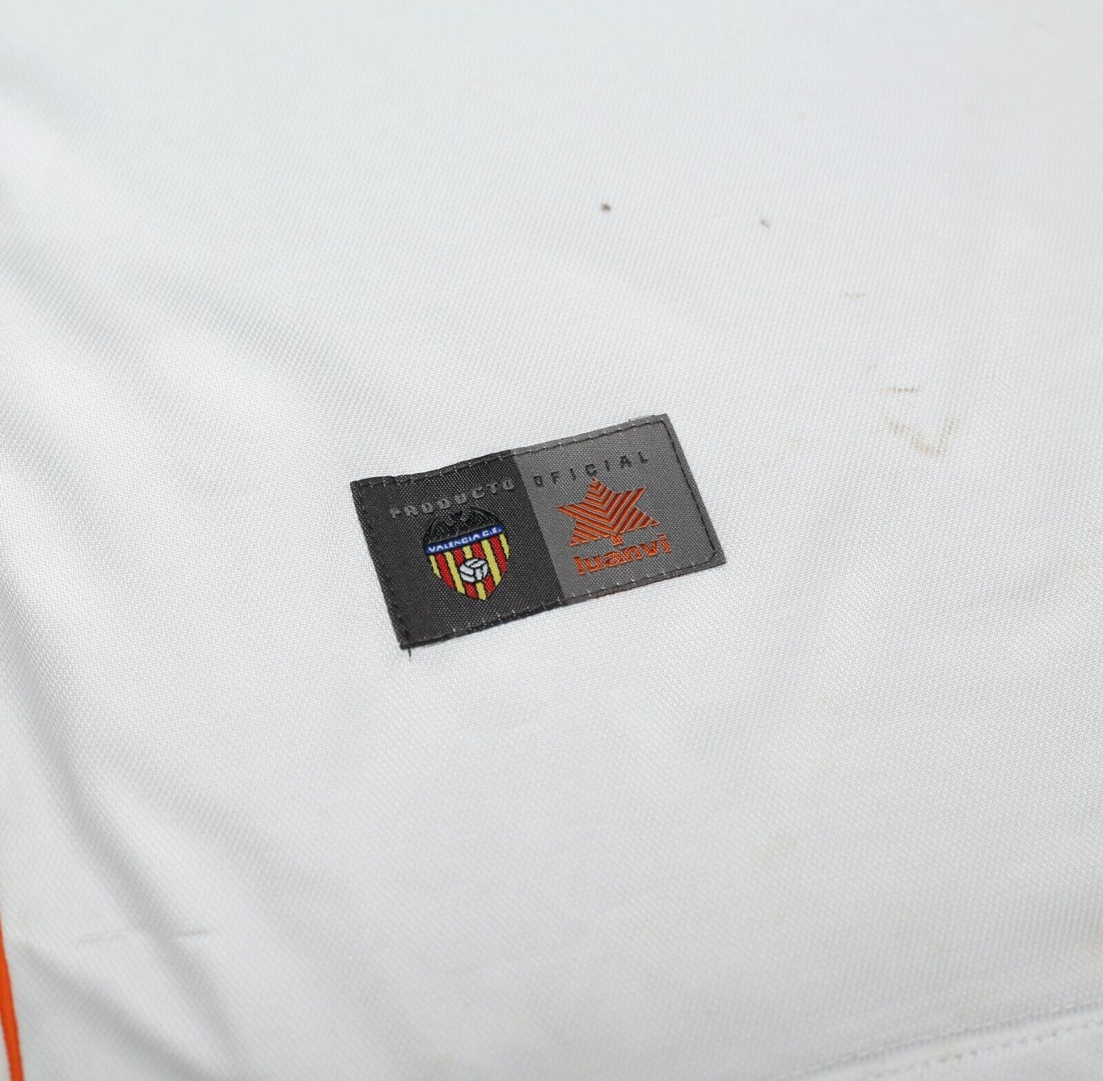 1999/00 VALENCIA Vintage Luanvi Home Football Shirt Jersey (S/M)