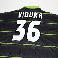 1999/00 Viduka #36 Celtic Vintage Umbro Away Football Shirt (XL)