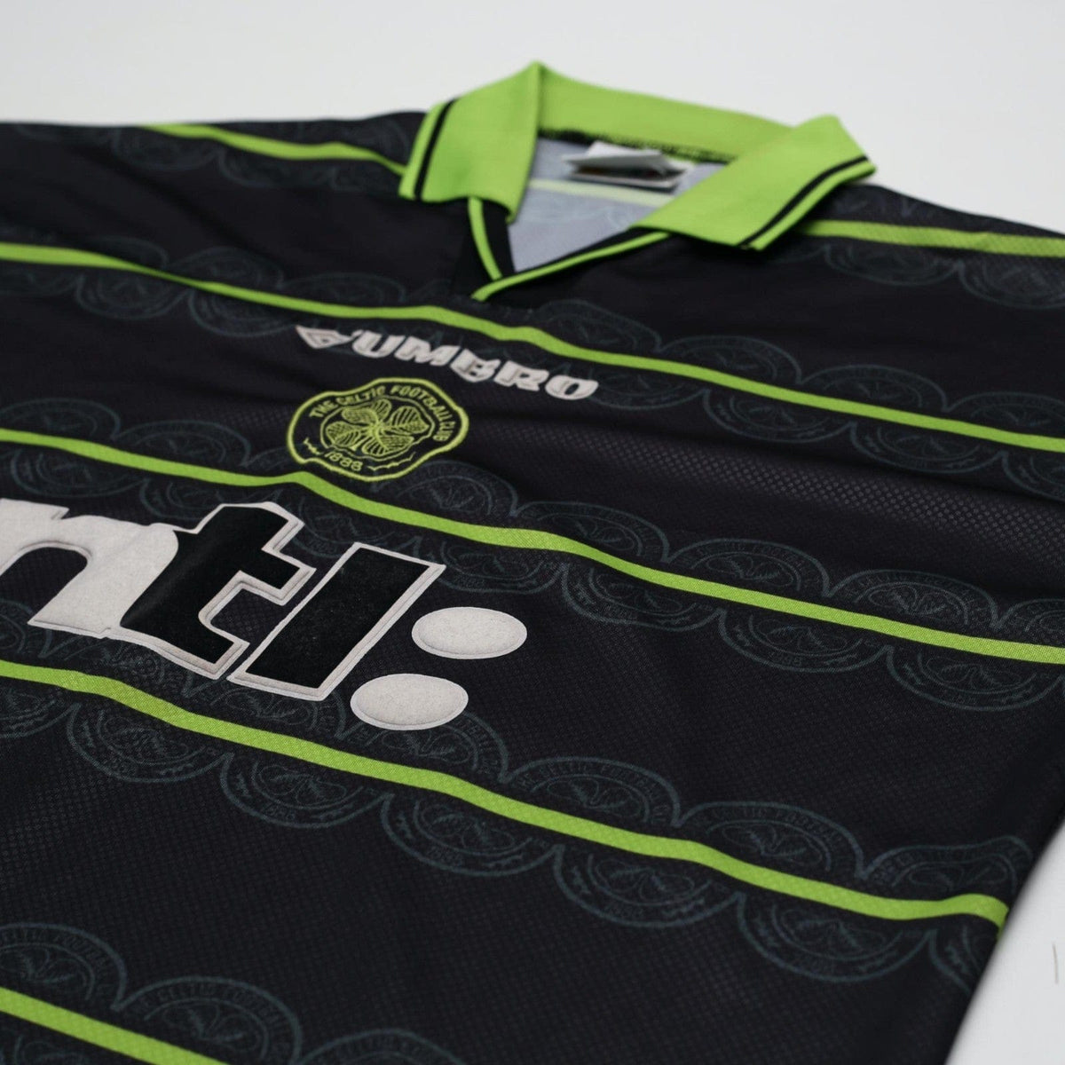 1999/00 Viduka #36 Celtic Vintage Umbro Away Football Shirt (XL)
