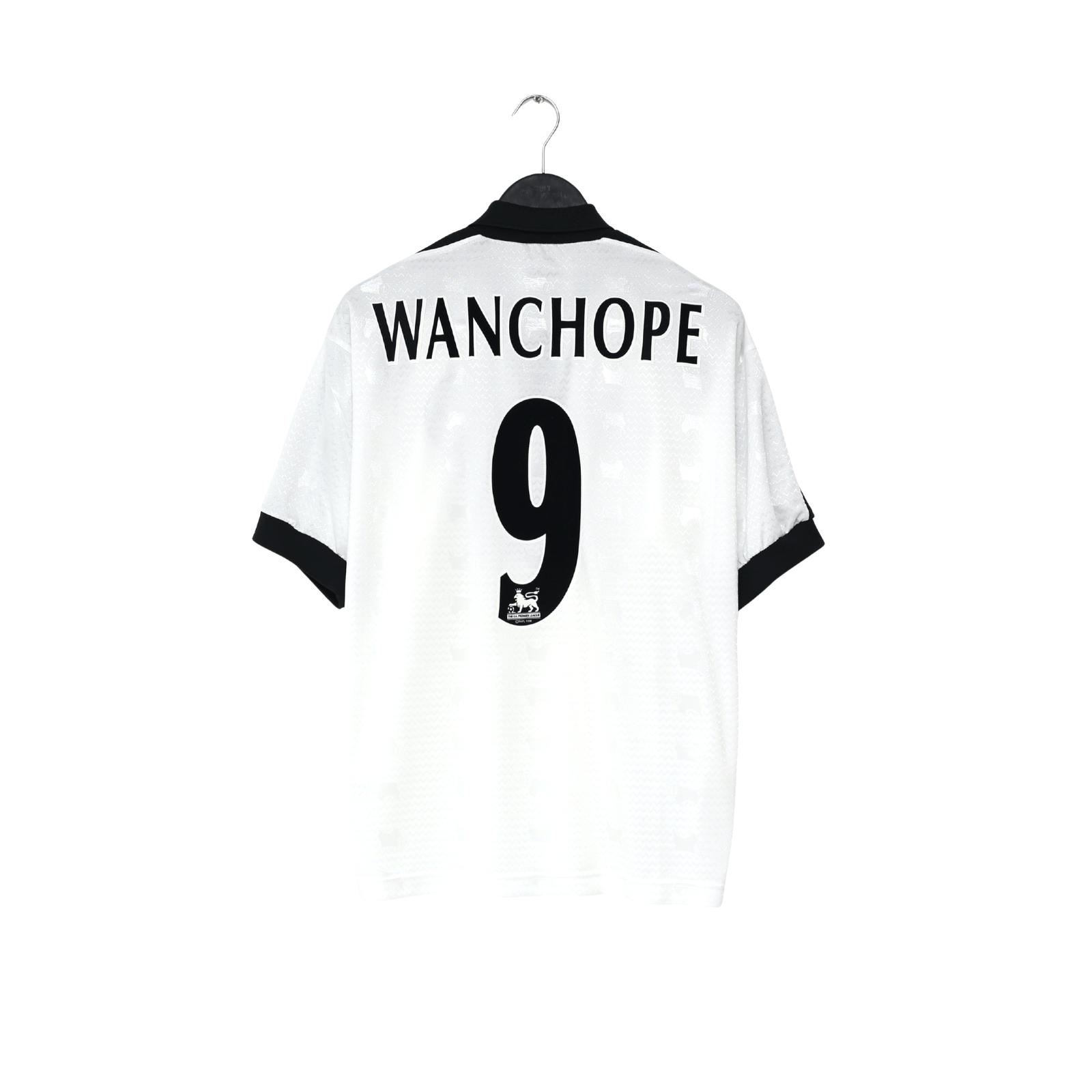 1999/00 WANCHOPE #9 Derby County Vintage PUMA Home Football Shirt (M)