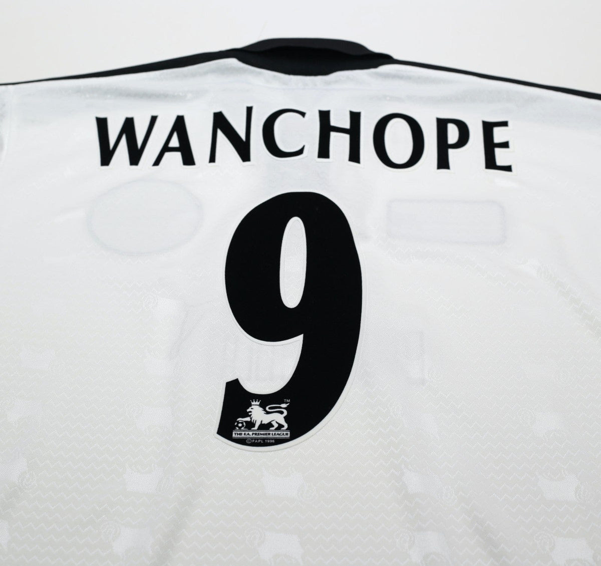 1999/00 WANCHOPE #9 Derby County Vintage PUMA Home Football Shirt (M)