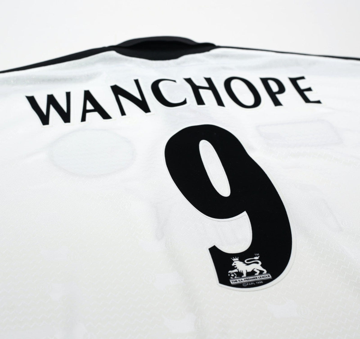 1999/00 WANCHOPE #9 Derby County Vintage PUMA Home Football Shirt (M)