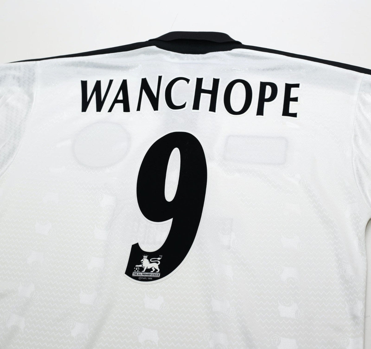 1999/00 WANCHOPE #9 Derby County Vintage PUMA Home Football Shirt (M)