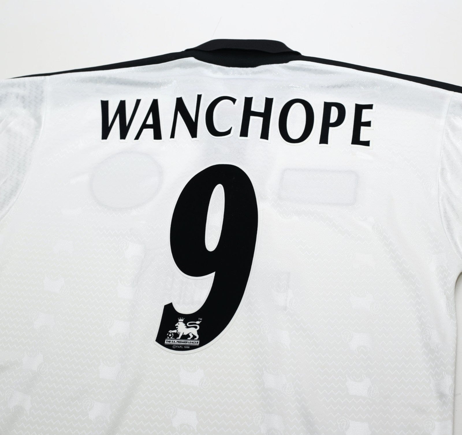 1999/00 WANCHOPE #9 Derby County Vintage PUMA Home Football Shirt (M)