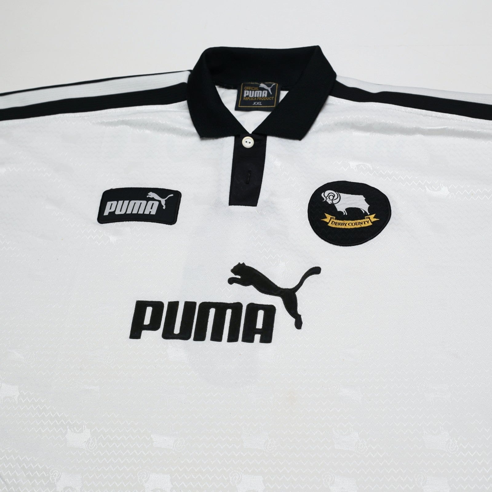 1999/00 Wanchope #9 Derby County Vintage PUMA Home Football Shirt (XXL)