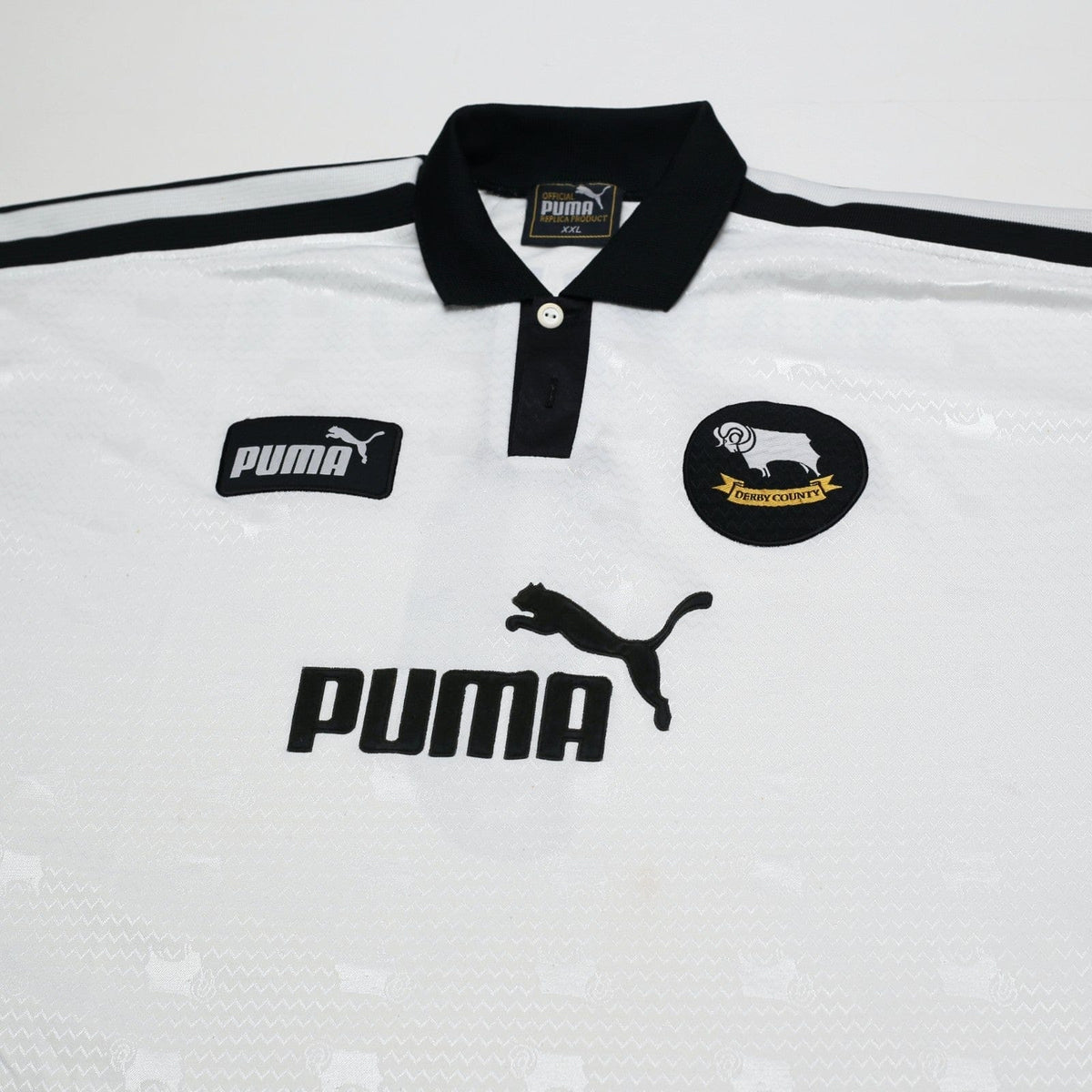 1999/00 Wanchope #9 Derby County Vintage PUMA Home Football Shirt (XXL)