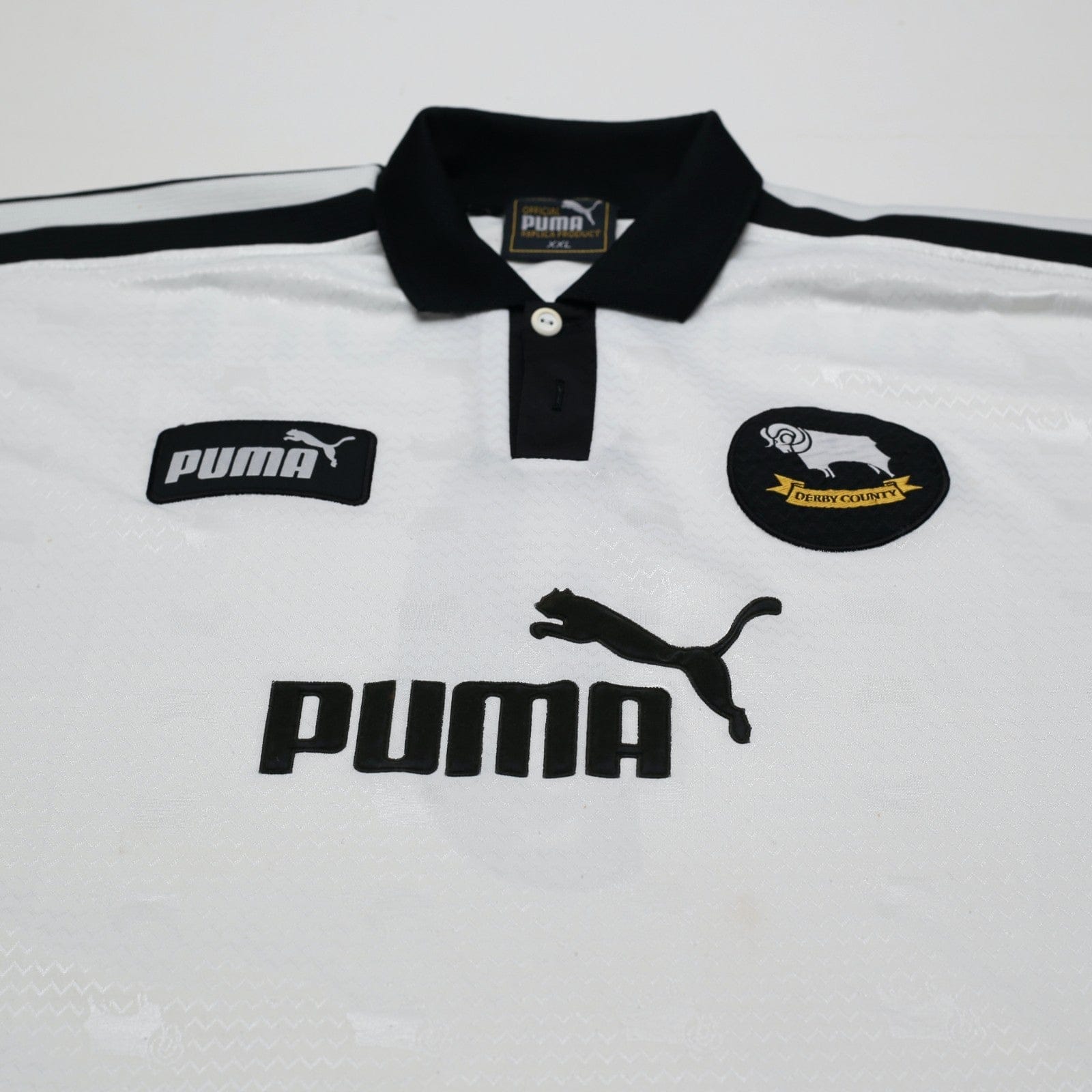 1999/00 Wanchope #9 Derby County Vintage PUMA Home Football Shirt (XXL)