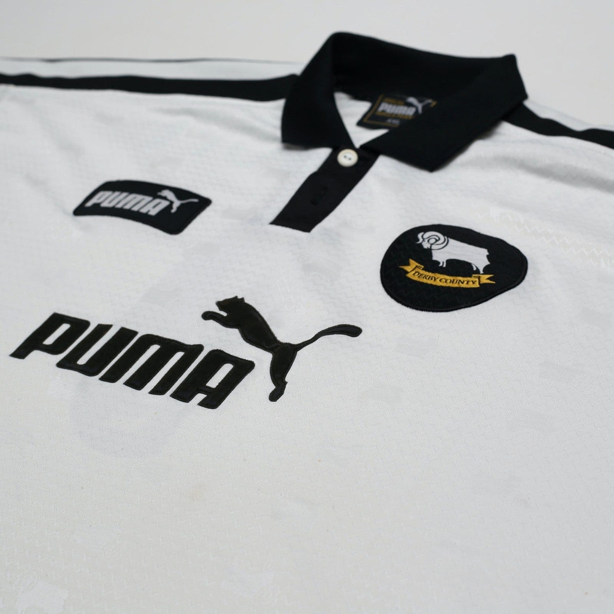 1999/00 Wanchope #9 Derby County Vintage PUMA Home Football Shirt (XXL)
