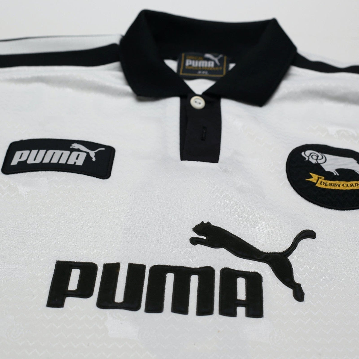 1999/00 Wanchope #9 Derby County Vintage PUMA Home Football Shirt (XXL)