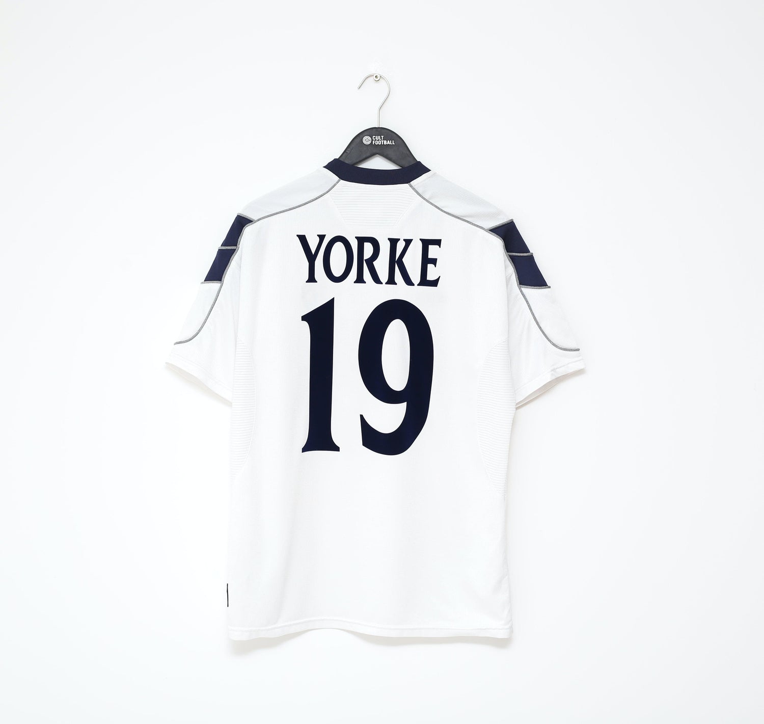 1998-00 Manchester United Home Shirt Yorke #19 - 6/10 - (M)