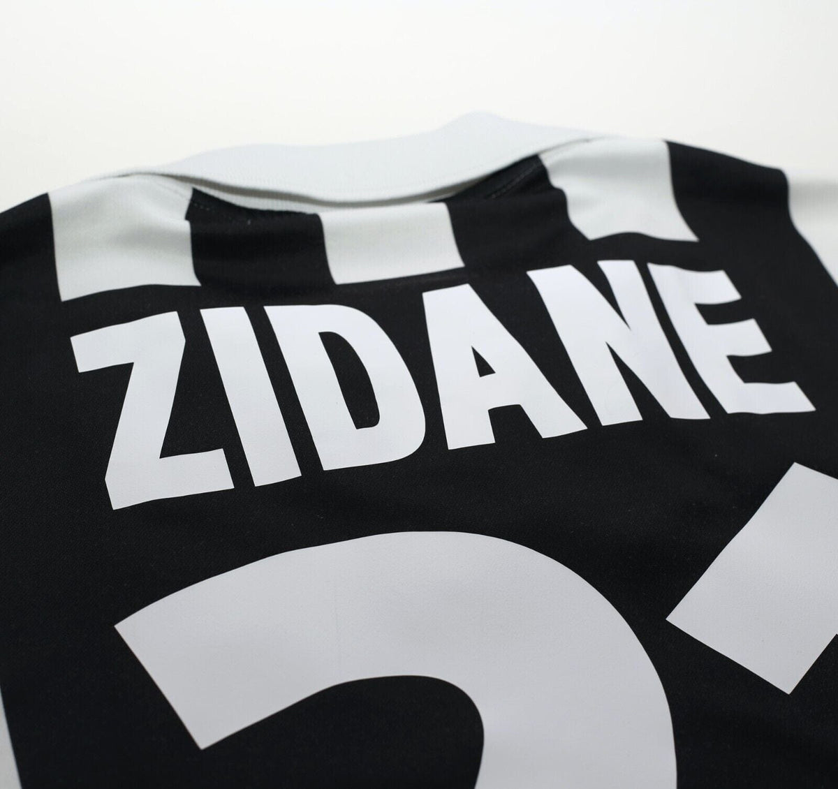 1999/00 ZIDANE #21 Juventus Vintage Kappa Home Football Shirt Jersey (XL)