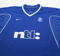 1999/01 ALBERTZ #11 Rangers Vintage Nike Home Football Shirt (L)