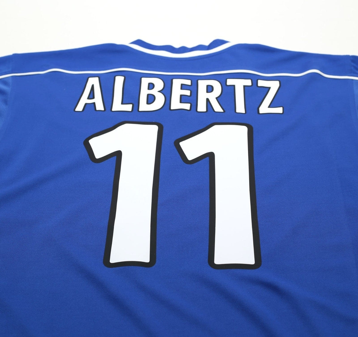 1999/01 ALBERTZ #11 Rangers Vintage Nike Home Football Shirt (L)