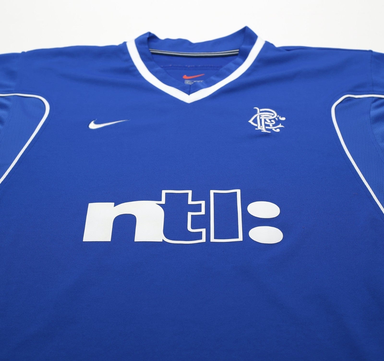 1999/01 ALBERTZ #11 Rangers Vintage Nike Home Football Shirt (L)