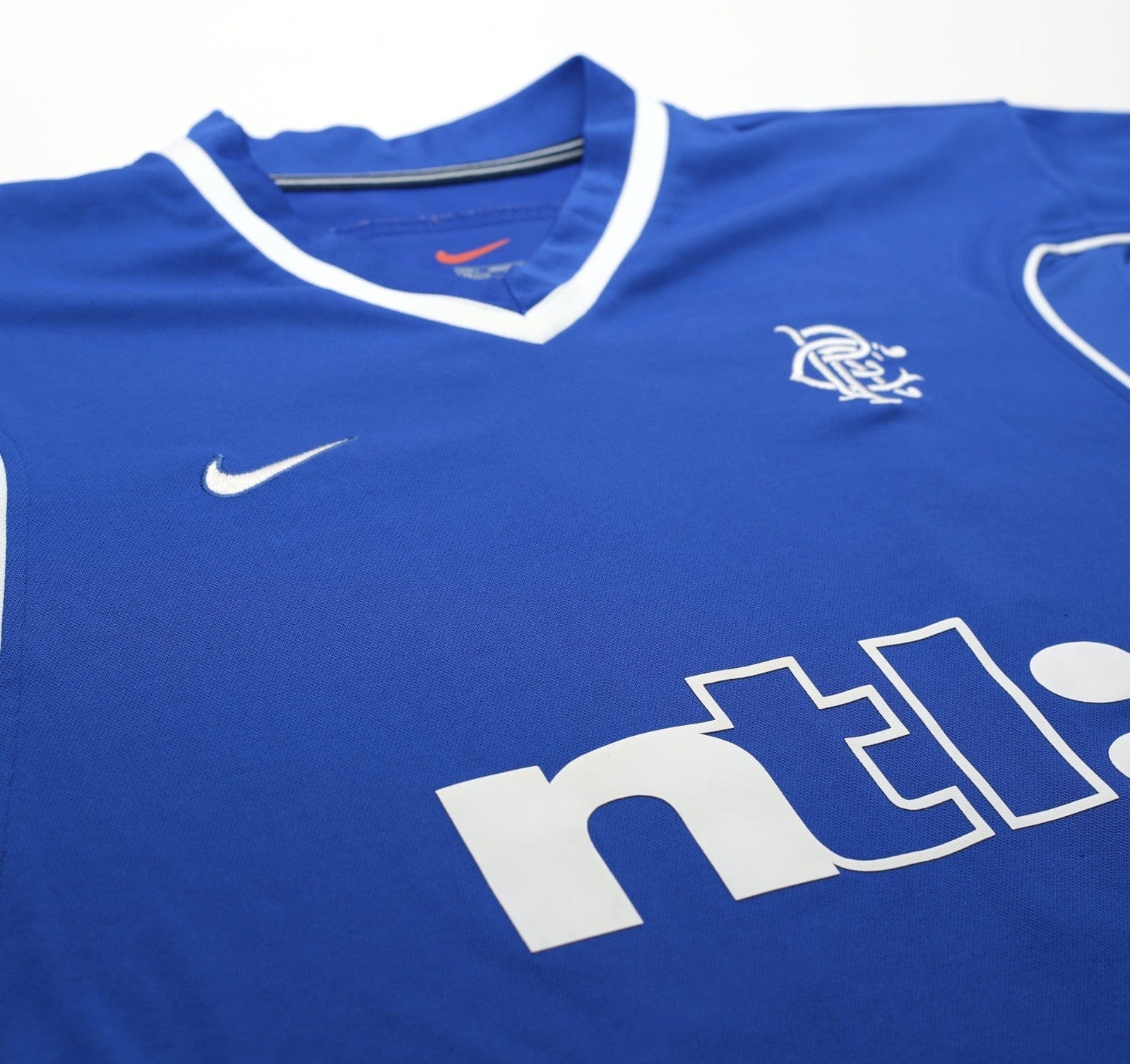 1999/01 ALBERTZ #11 Rangers Vintage Nike Home Football Shirt (L)