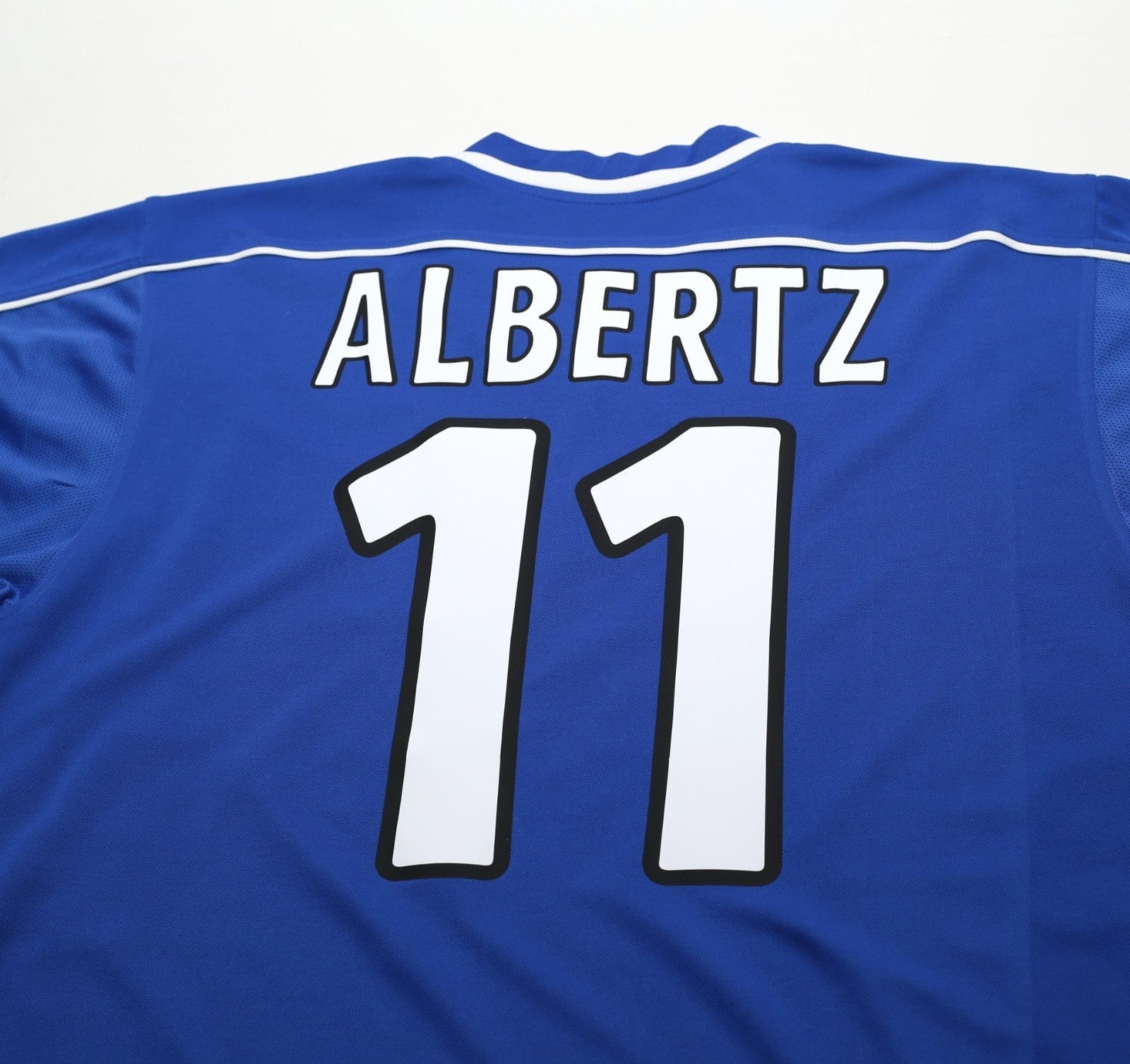 1999/01 ALBERTZ #11 Rangers Vintage Nike Home Football Shirt (L)