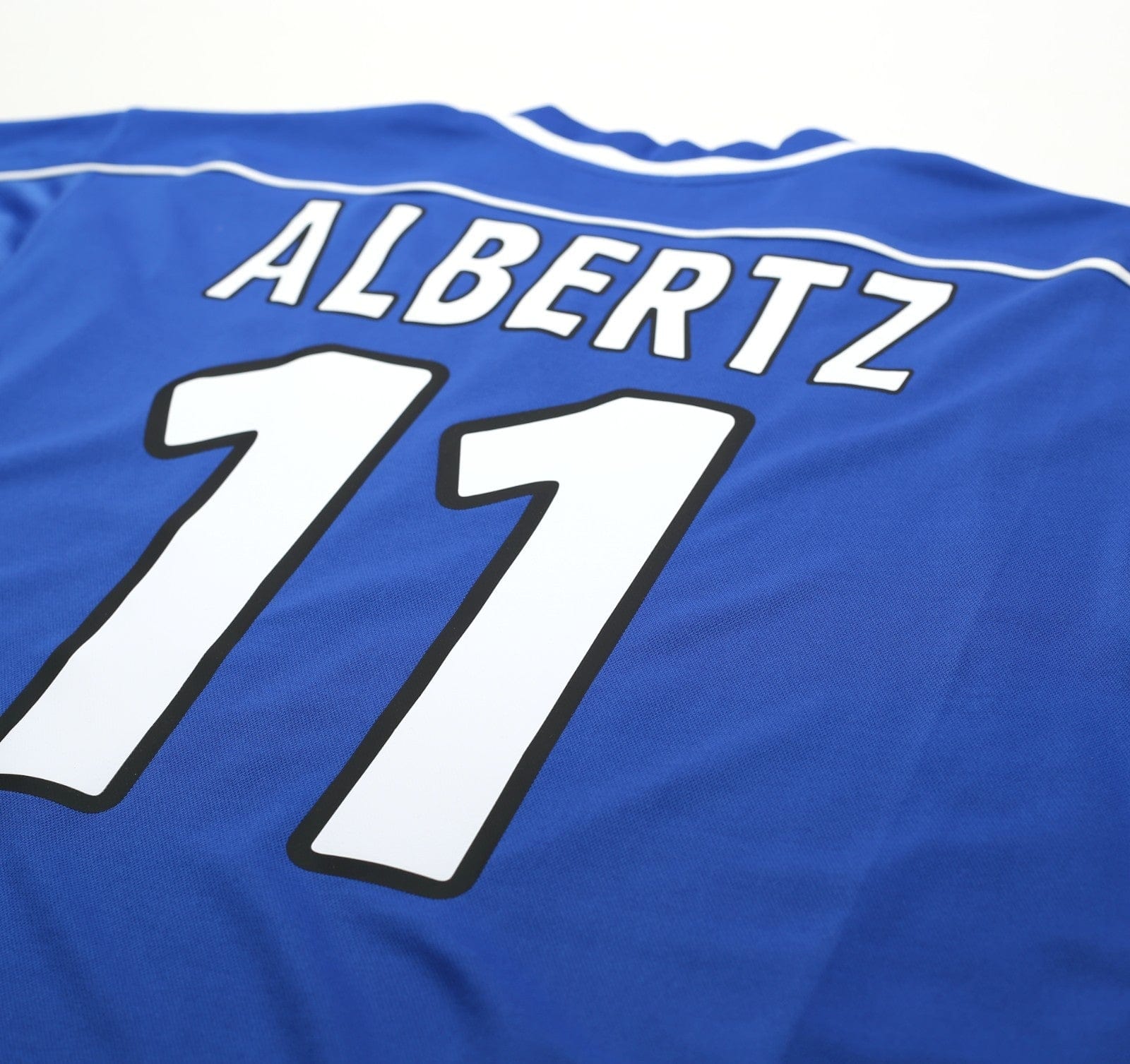1999/01 ALBERTZ #11 Rangers Vintage Nike Home Football Shirt (L)