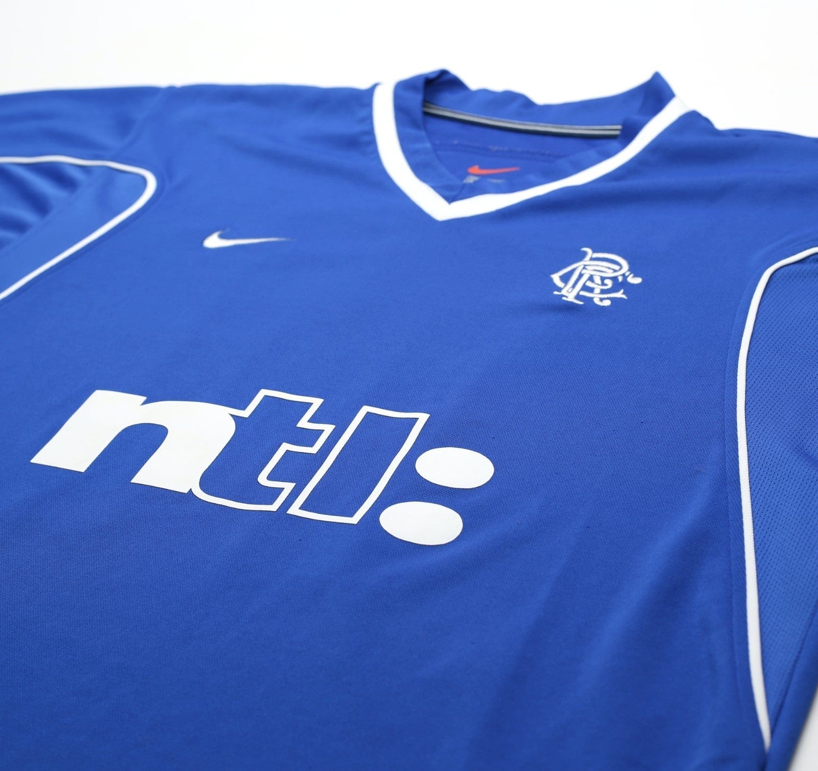 1999/01 ALBERTZ #11 Rangers Vintage Nike Home Football Shirt (L)