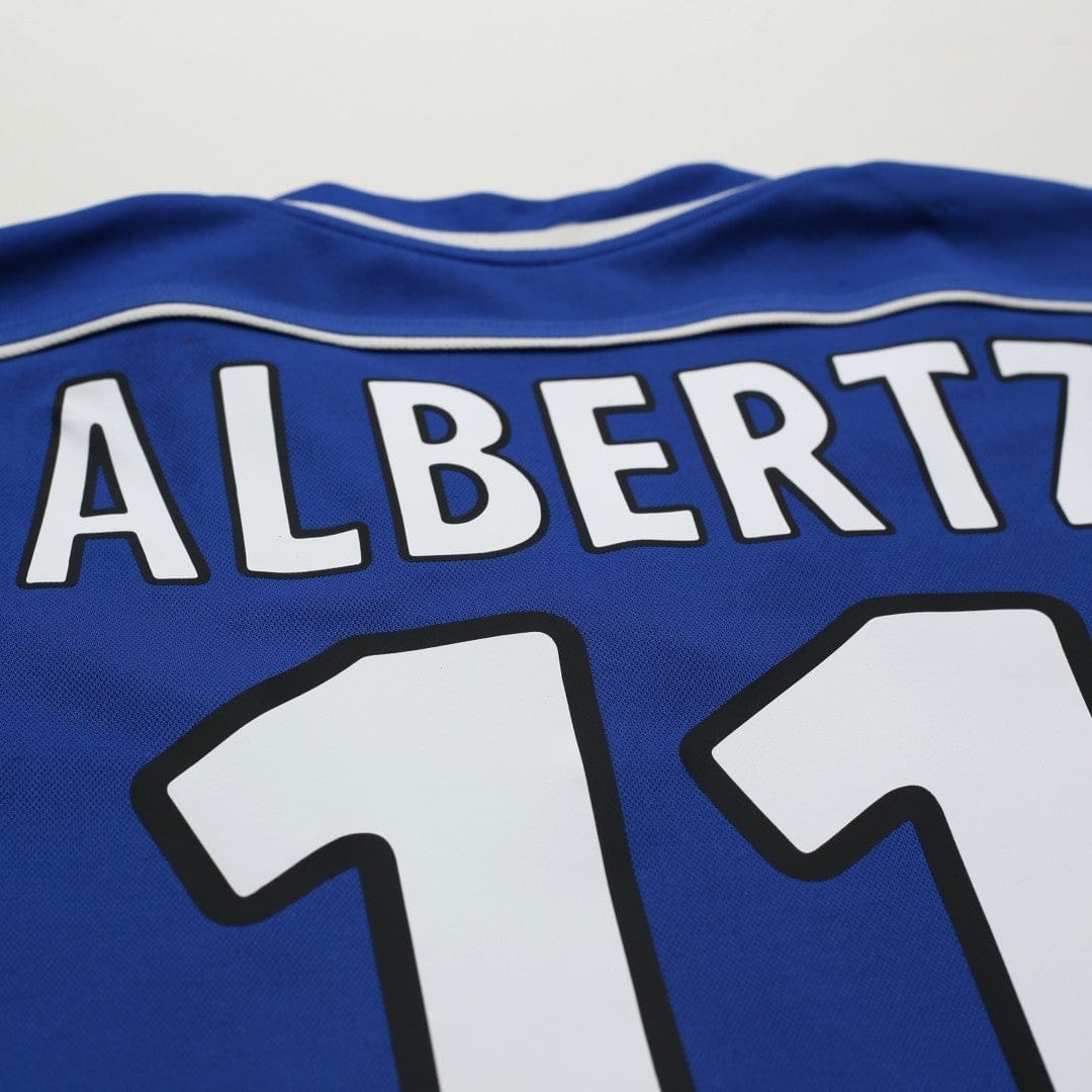 1999/01 Albertz #11 Rangers Vintage Nike Home Football Shirt (M)