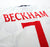 1999/01 BECKHAM #7 England Vintage Umbro Home Football Shirt (XL) Euro 2000