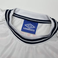 1999/01 Beckham #7 England Vintage Umbro Home Football Shirt (XL/XXL) Euro 2000