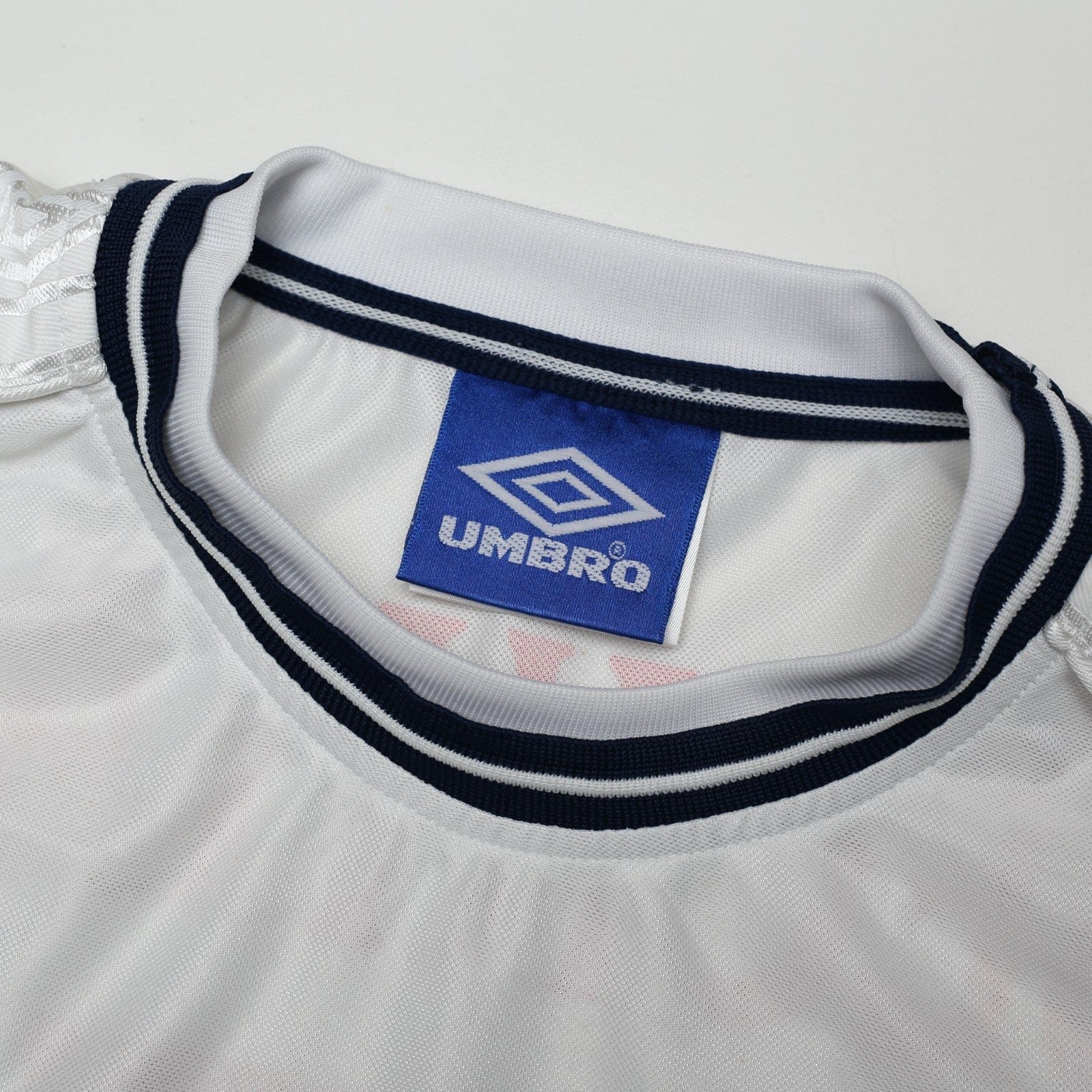 1999/01 Beckham #7 England Vintage Umbro Home Football Shirt (XL/XXL) Euro 2000