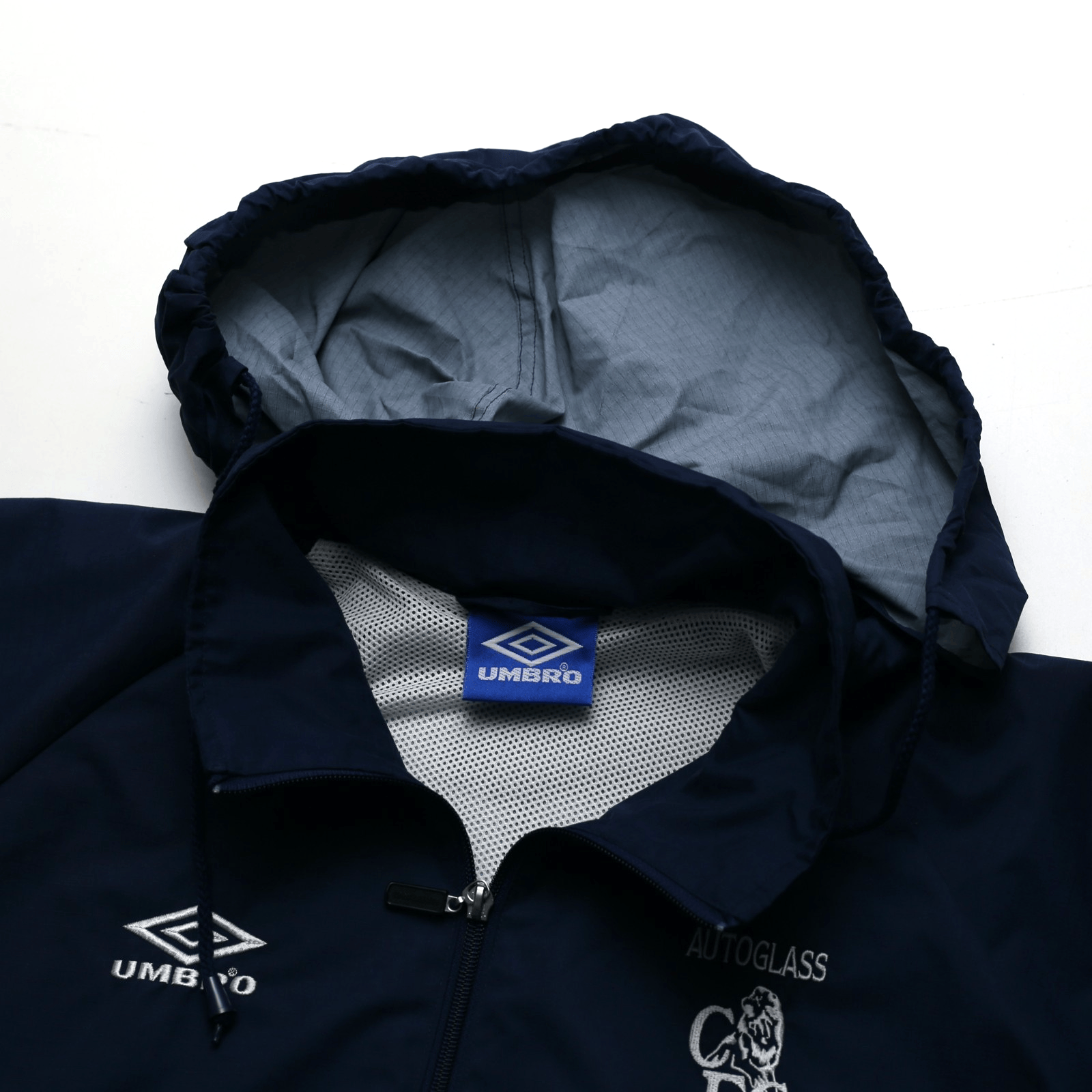 1999/01 Chelsea Vintage Umbro 1/4 Zip Football Training Jacket (L/XL) MINT