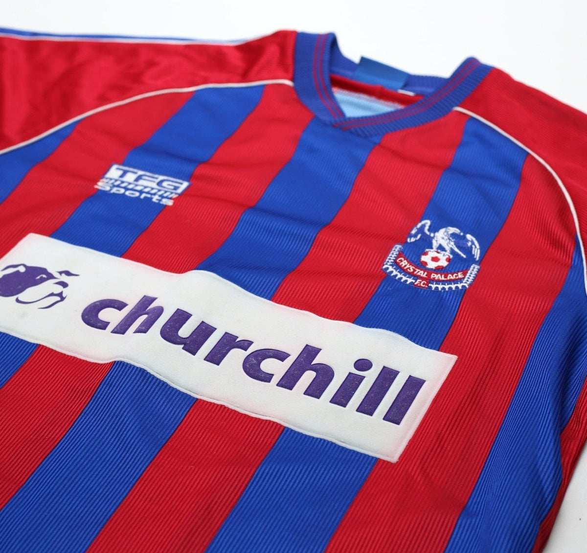 1999/01 CRYSTAL PALACE Vintage TFG Sports Home Football Shirt (S)