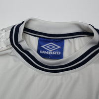 1999/01 England Vintage Umbro Home Football Shirt (L) Euro 2000