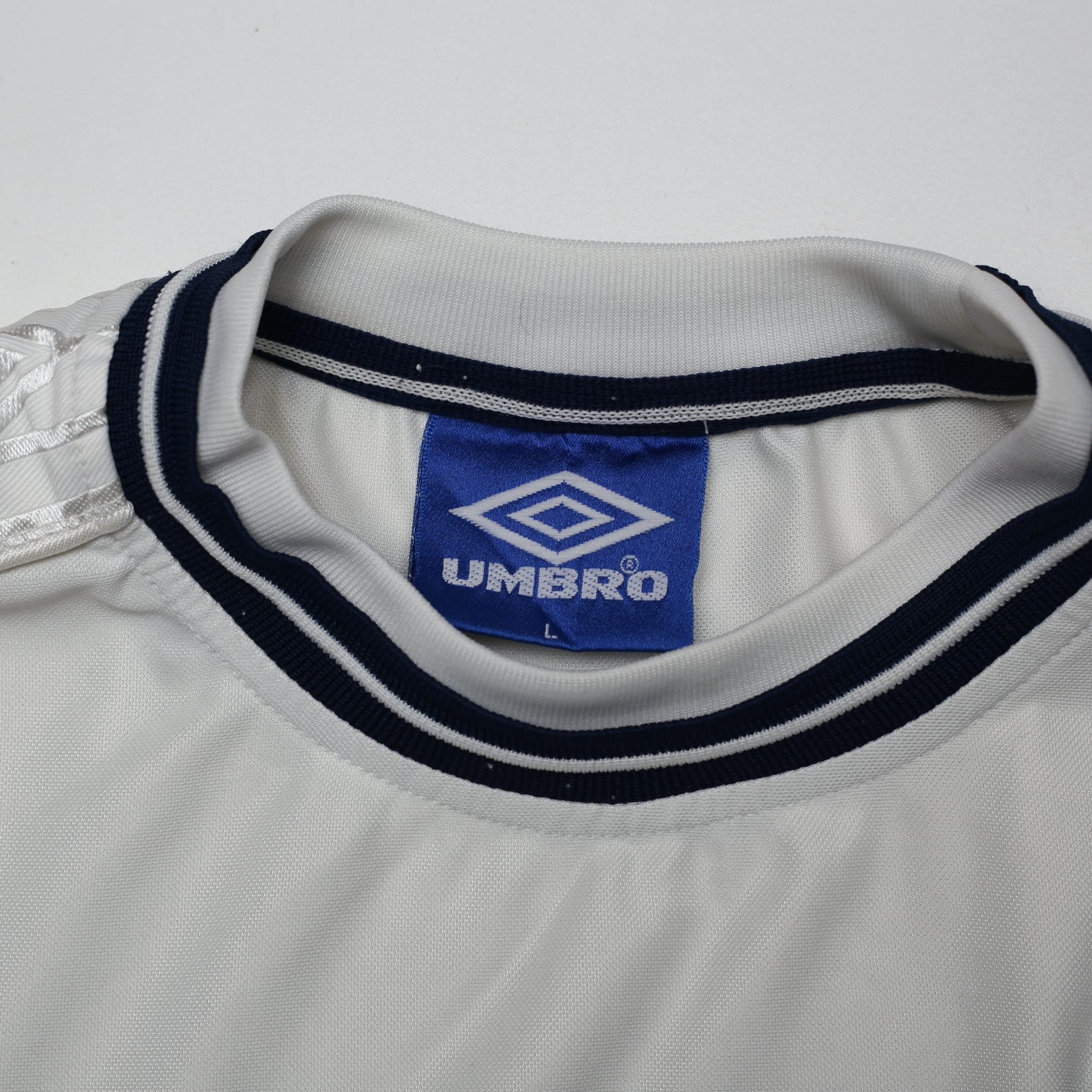 1999/01 England Vintage Umbro Home Football Shirt (L) Euro 2000