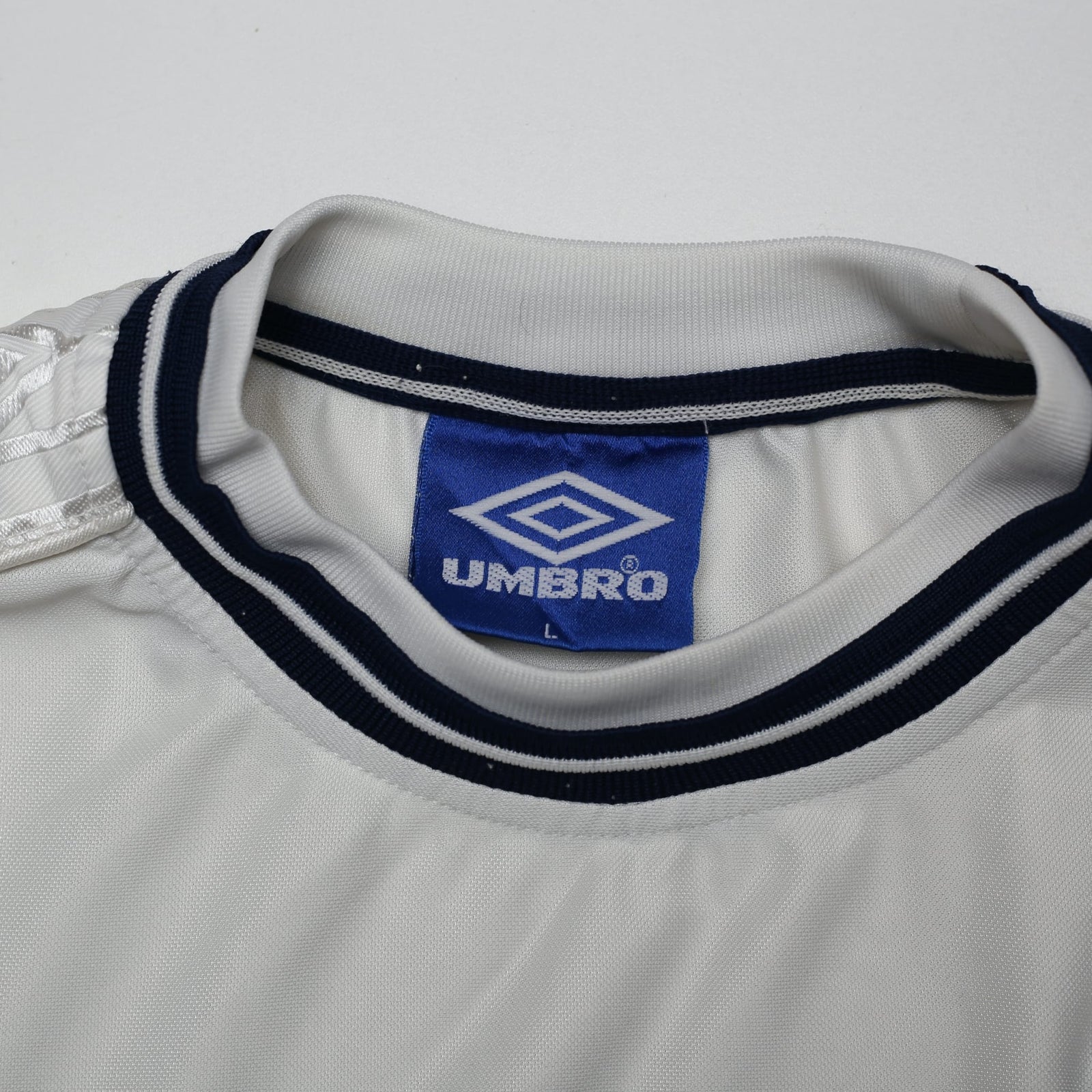 1999/01 England Vintage Umbro Home Football Shirt (L) Euro 2000
