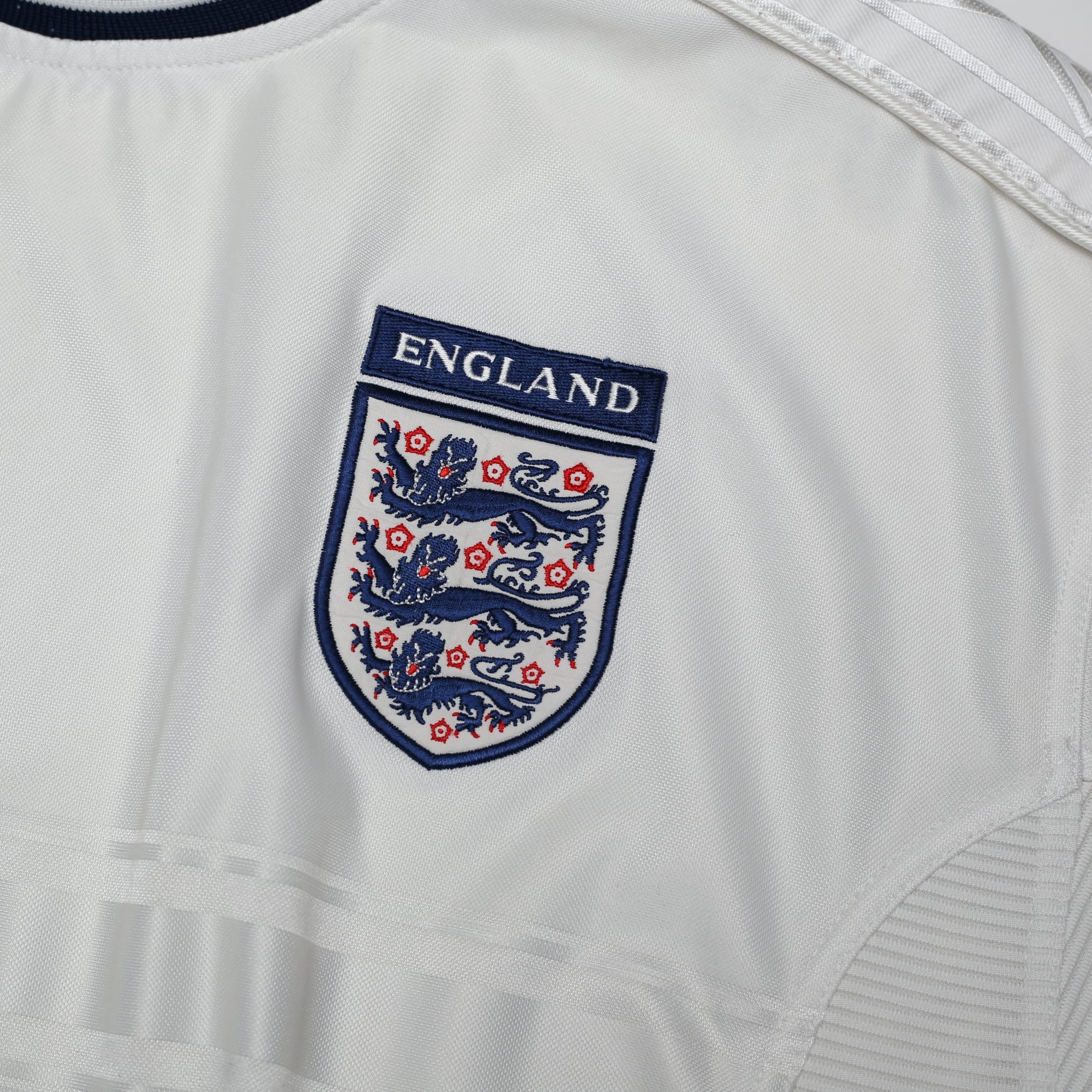 1999/01 England Vintage Umbro Home Football Shirt (L) Euro 2000