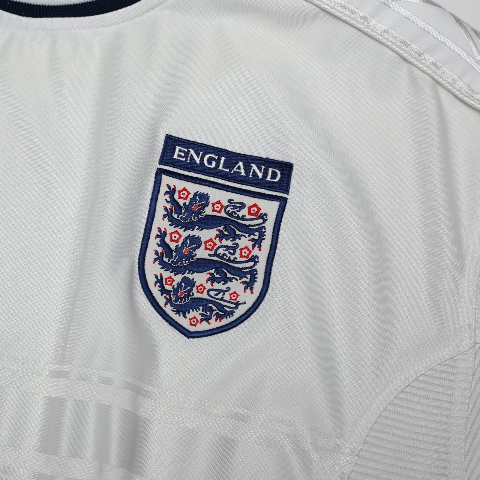 1999/01 England Vintage Umbro Home Football Shirt (L) Euro 2000