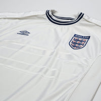 1999/01 England Vintage Umbro Home Football Shirt (L) Euro 2000