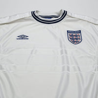1999/01 England Vintage Umbro Home Football Shirt (L) Euro 2000