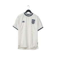 1999/01 England Vintage Umbro Home Football Shirt (L) Euro 2000
