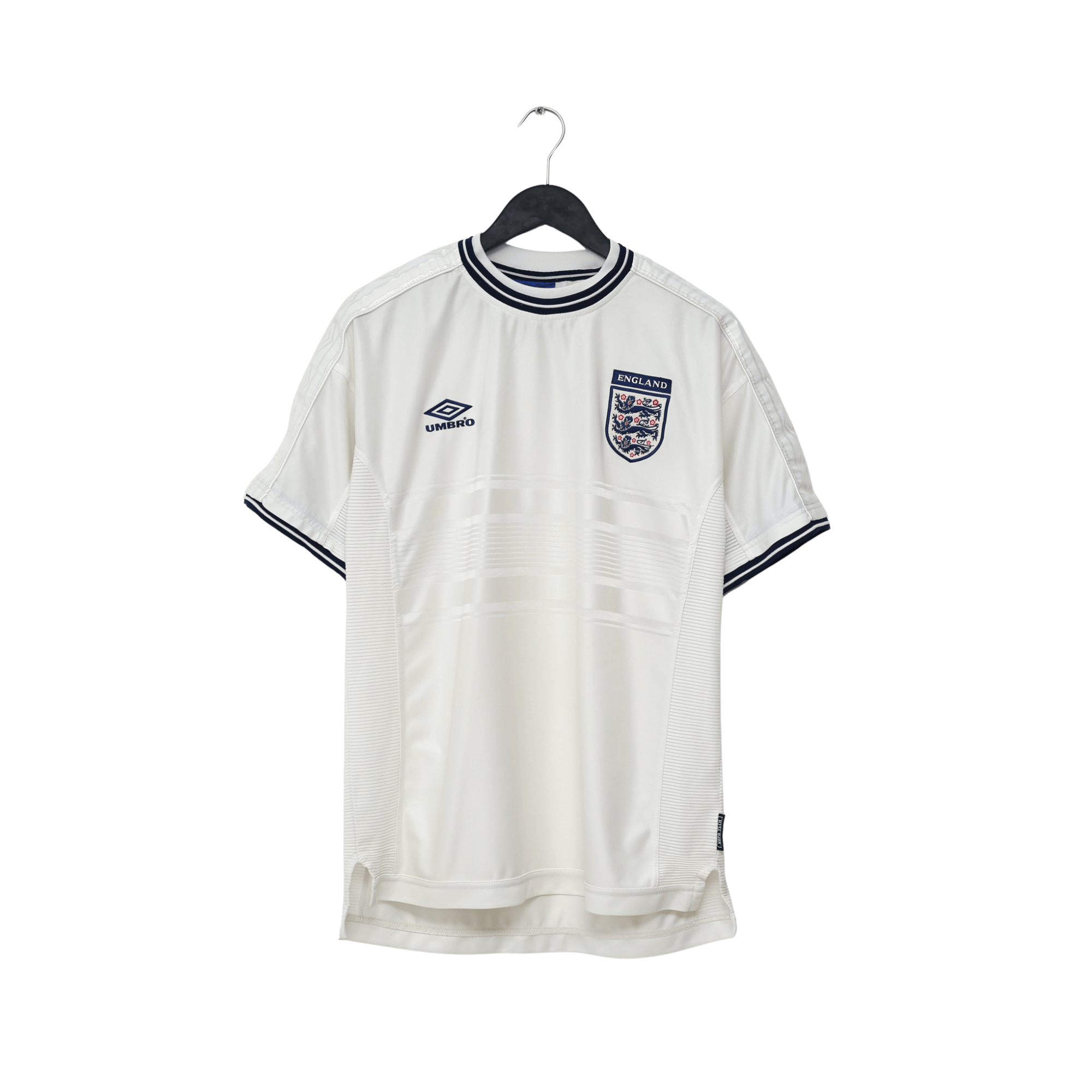 1999/01 England Vintage Umbro Home Football Shirt (L) Euro 2000