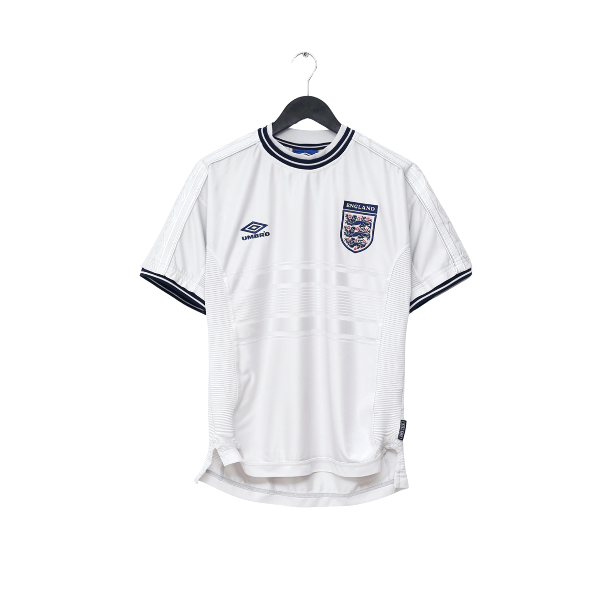 1999/01 England Vintage Umbro Home Football Shirt (M) Euro 2000