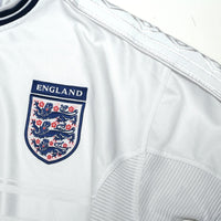 1999/01 England Vintage Umbro Home Football Shirt (M) Euro 2000