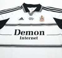1999/01 FULHAM Vintage adidas 'Division 1 Champions' Home Football Shirt (L)