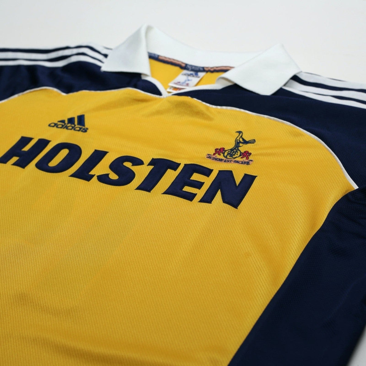 1999/01 Ginola #14 Tottenham Hotspur Vintage adidas Away Football Shirt (XL)