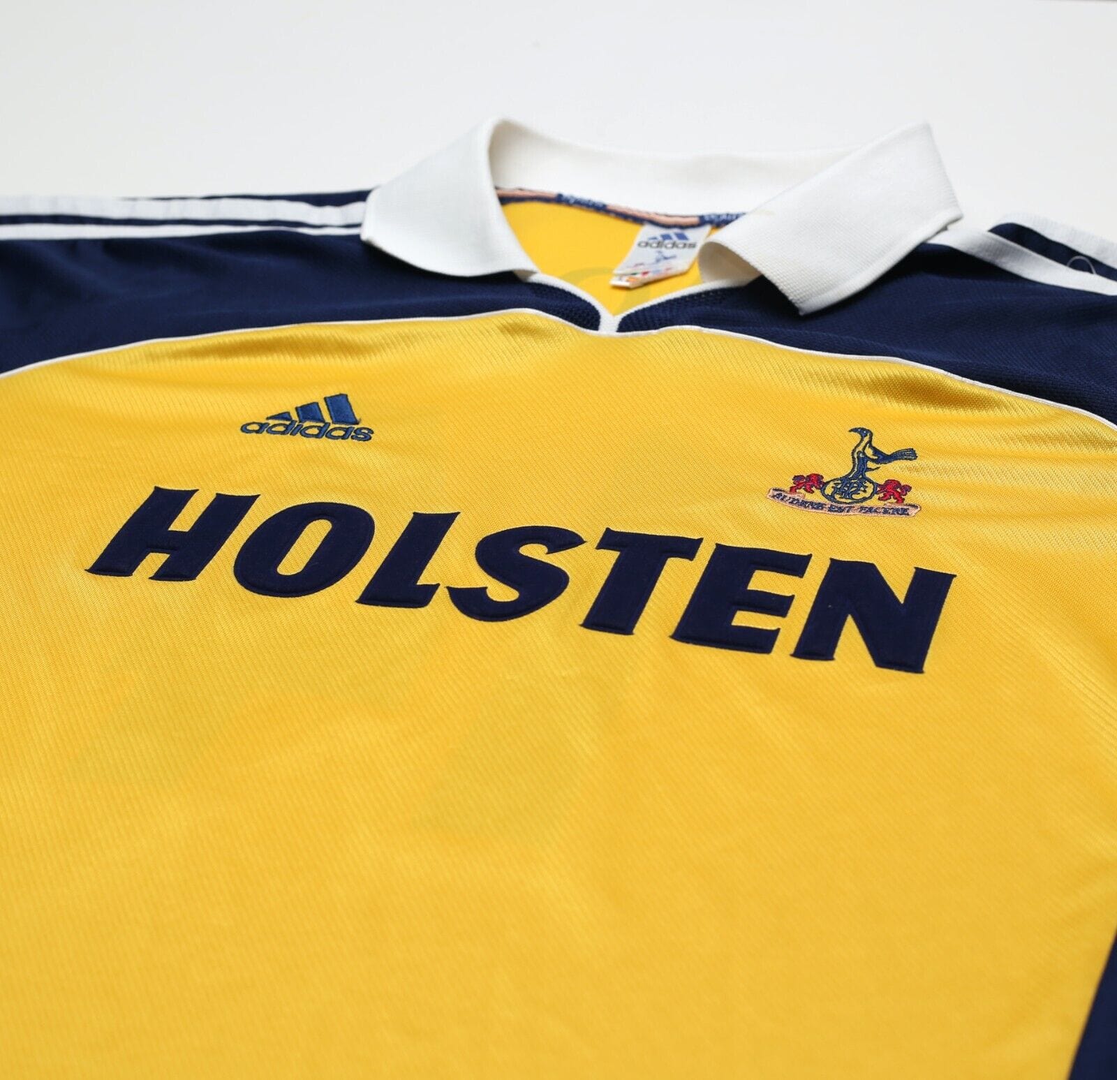 1999/01 GINOLA #14 Tottenham Hotspur Vintage adidas Away Football Shirt (XL)