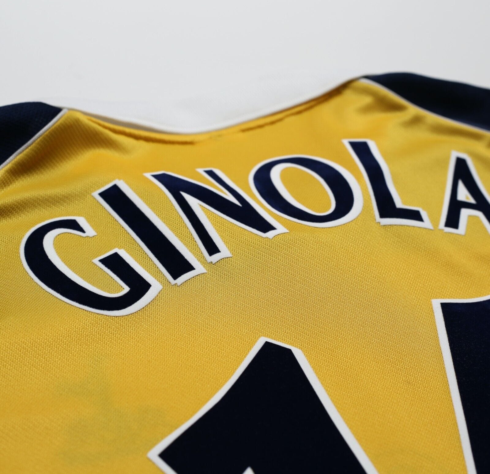 1999/01 GINOLA #14 Tottenham Hotspur Vintage adidas Away Football Shirt (XL)