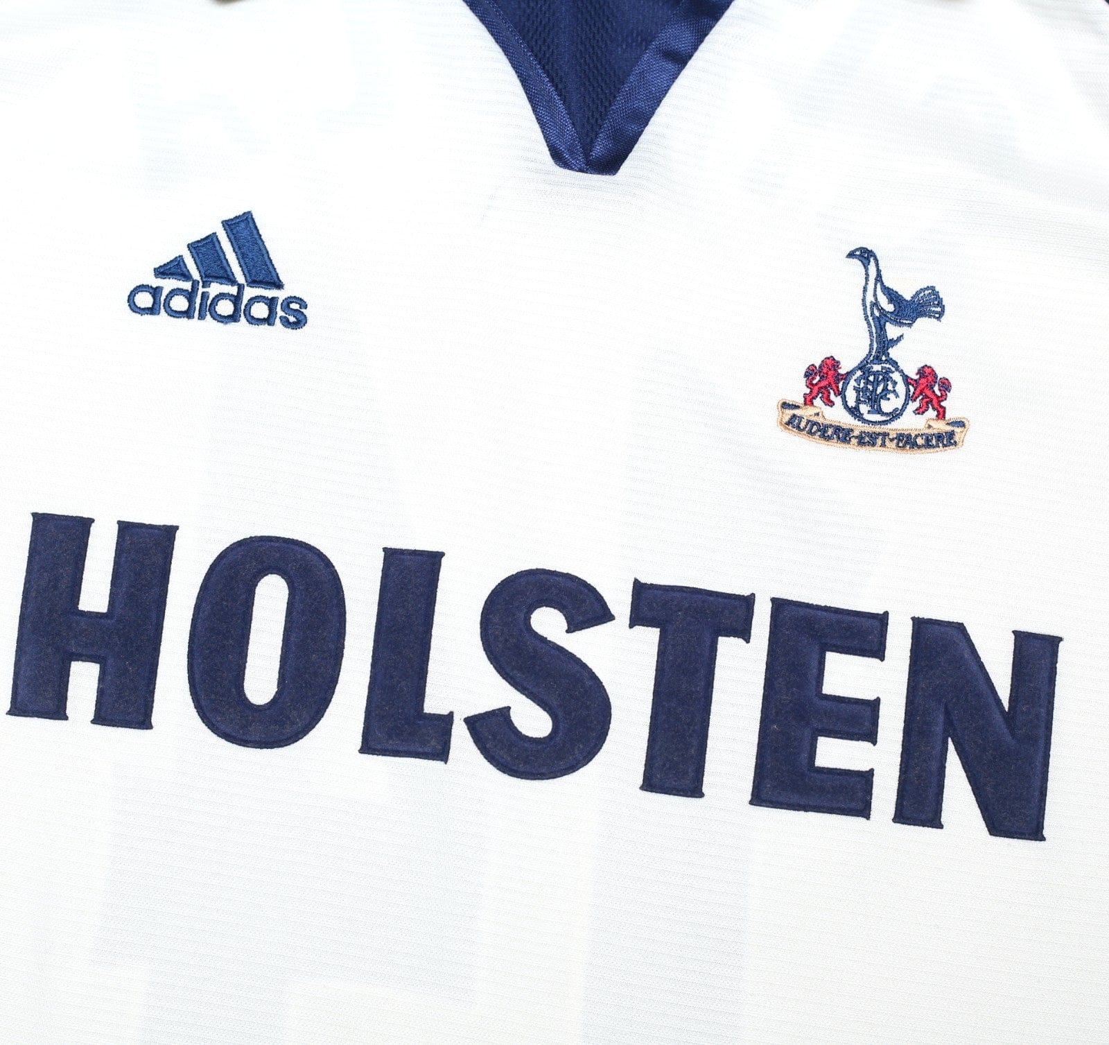 1999/01 GINOLA #14 Tottenham Hotspur Vintage adidas Home Football Shirt (M)