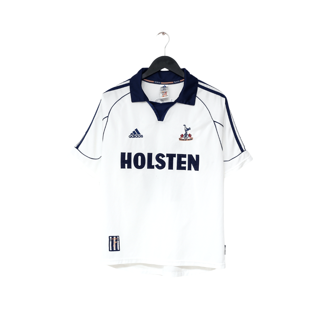 1999/01 GINOLA #14 Tottenham Hotspur Vintage adidas Home Football Shirt (M)