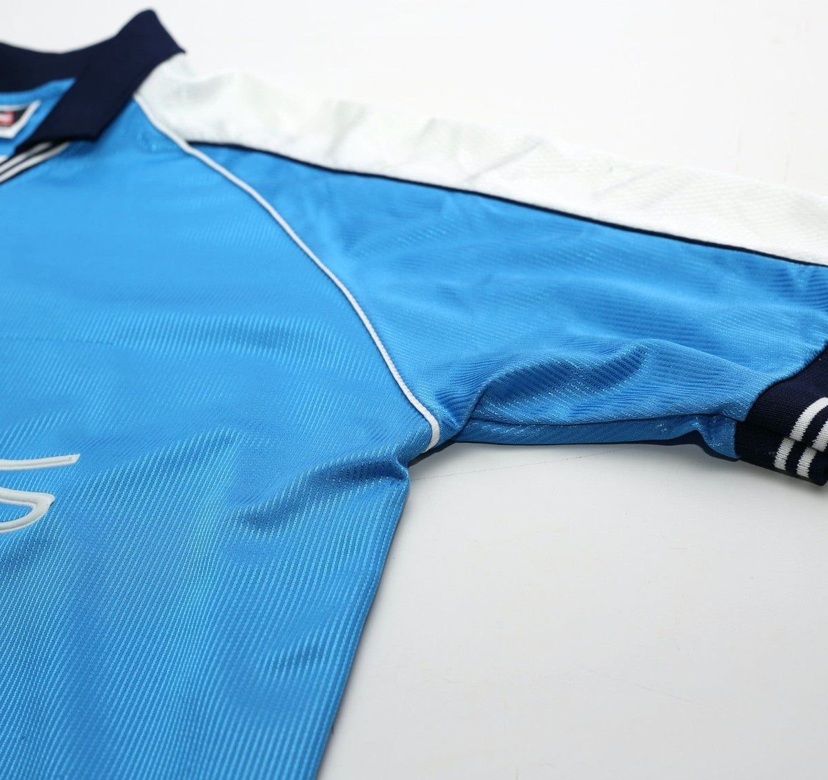 1999/01 HAALAND #15 Manchester City Vintage LCS Home Football Shirt (XL) 46/48