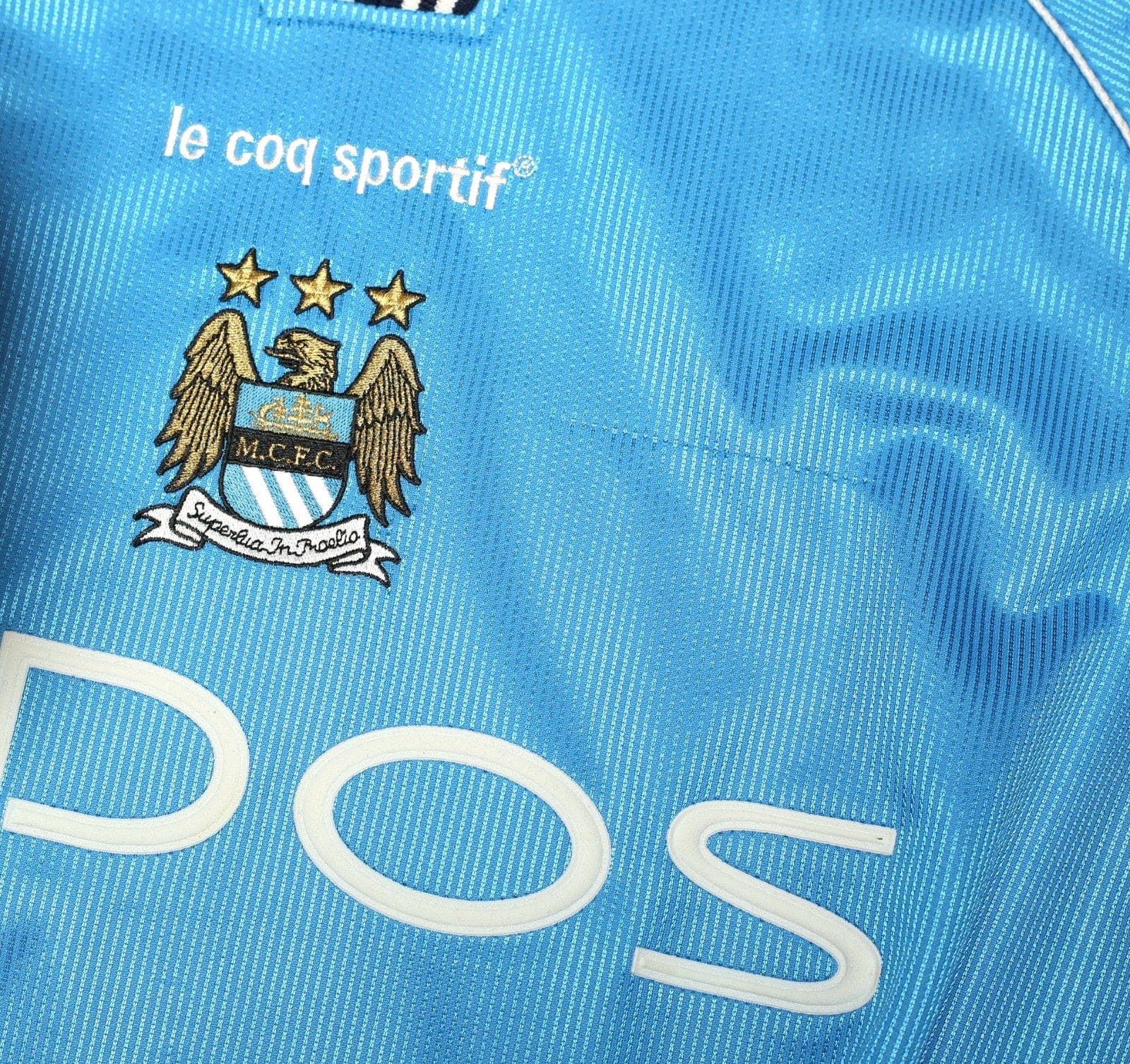 1999/01 HAALAND #15 Manchester City Vintage LCS Home Football Shirt (XL) 46/48