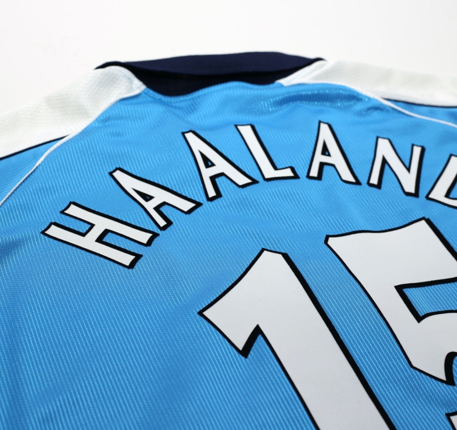 1999/01 HAALAND #15 Manchester City Vintage LCS Home Football Shirt (XL) 46/48